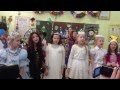Новый год 2013, 2 класс, гимназия 56 г. Киев, Новорічна пісня "Снігопади" 