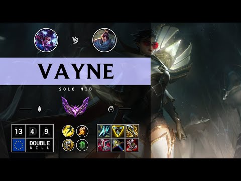 Vayne Mid vs Yasuo - EUW Master Patch 14.13