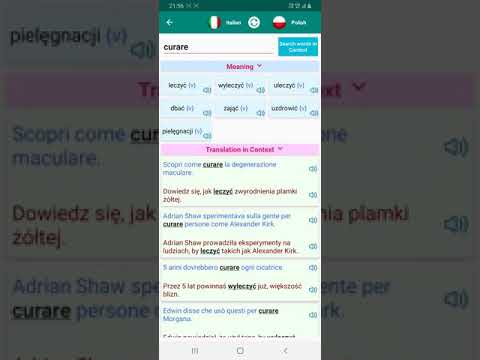 Italian Verb Conjugation Video