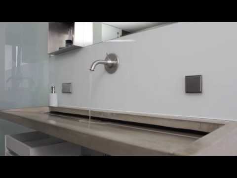 Betonmöbel - Betonwaschtisch Lavamano by arrangio