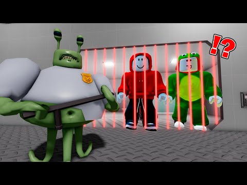Mikey and JJ Escaped ALIEN BARRY in ROBLOX !? (Maizen)