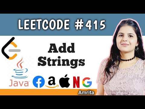 Add Strings Leetcode 415 Java Solved