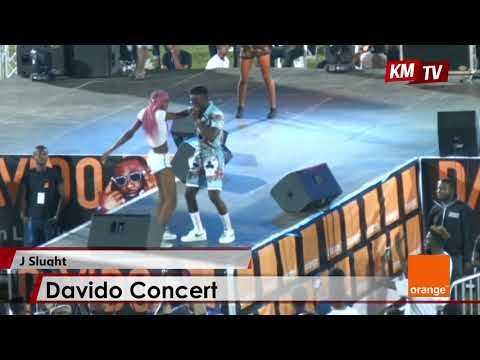 J Slught Performance at DAVIDO Live in Concert