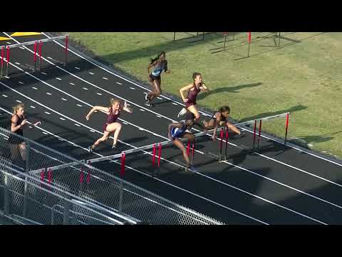 Girls 100 Meter Hurdles Heat 2 Finals Palm Beach County Championships April 3, 2019