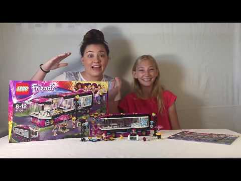 Lego Friends Pop Star Tour Bus 41106 Review