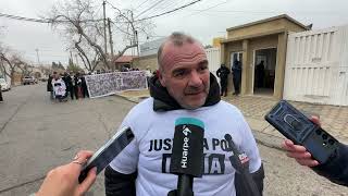 Familiares de Lucía Rubiño protestaron frente a Flagrancia por justicia