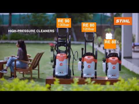 STIHL RE 80, RE 80X, RE 90 - High Pressure cleaners