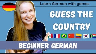 Play Games and Learn German - Can You Guess The Country?│Pre-Beginner German