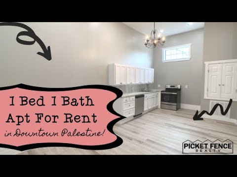 1 Bed 1 Bath Modern Apartment For Rent in Downtown Palestine Texas - RentPalestine.com