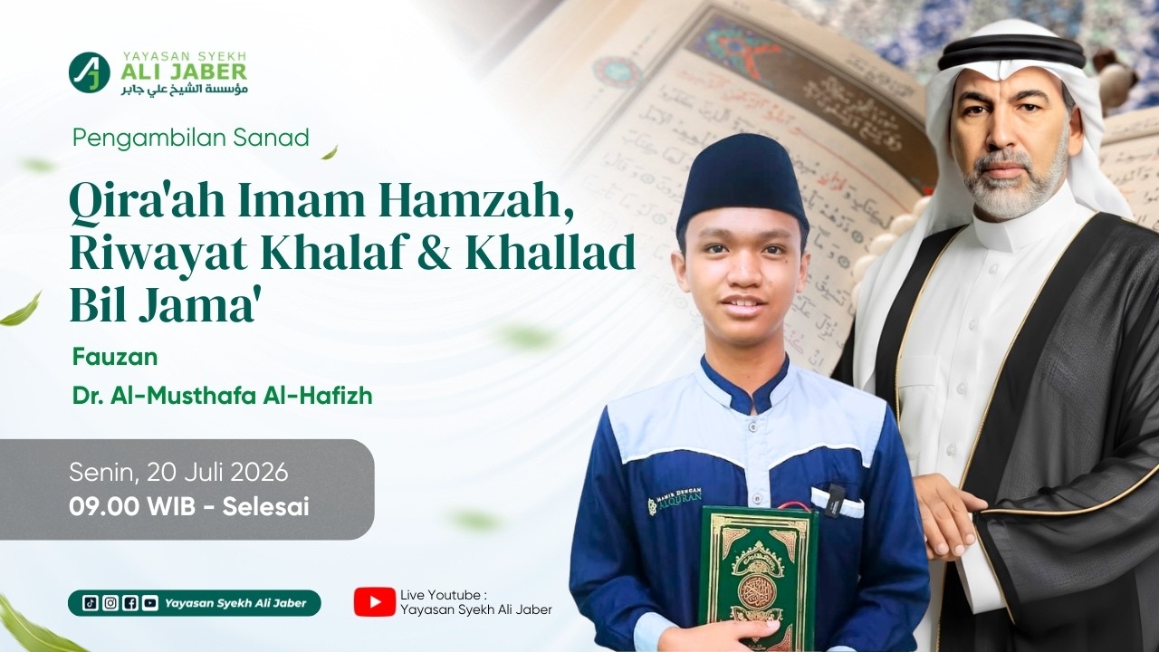 PENGAMBILAN SANAD QIRA'AT KHOLAF & KHALLAD BIL JAMA' // FAUSAN // SANTRI PTQ SYEKH ALI JABER