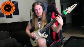 Video thumbnail for Rings of Saturn - Lucas Mann - Legator Ninja 300 Pro 9 String Guitar Test by Rings of Saturn Band Official