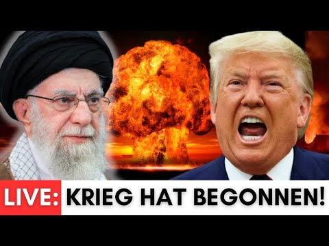 Live: Explosionen In Tehran (Iran) - Israel mit Präventiv-Schlag - Krieg geht los!