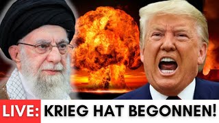 Live: Explosionen In Tehran (Iran) - Israel mit Präventiv-Schlag - Krieg geht los!