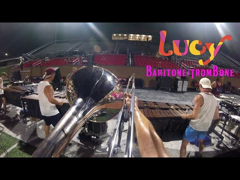 BLUECOATS 2021 "Lucy" Baritone/Trombone Headcam | Maximo Santana