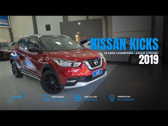 Vídeo NISSAN KICKS 1.6 16V FLEXSTART UEFA CHAMPIONS LEAGUE 4P XTRONIC