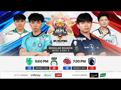 🔴 LIVE | MPL PH S16 | ENGLISH - Week 6 Day 3