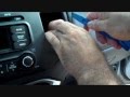 Kia Rio car Stereo radio cd Removal 2012 - 2016