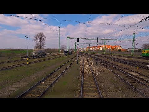Train Driver's Cab View: Rajka - Rusovce - Bratislava - Breclav (QHD 2K7 realtime)