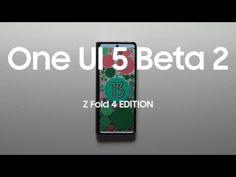 Samsung One UI 5 Beta 2 on Z Fold 4