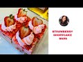 STRAWBERRY SHORTCAKE BARS