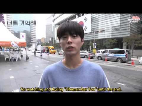 [ENG] 150812 Park Bogum "I Remember You" Ending Comments