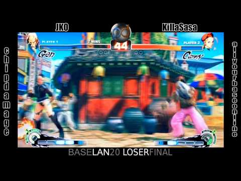 Baselan 20 SSFIV Tourney Loser Final   JKO vs KillaSasa PT2