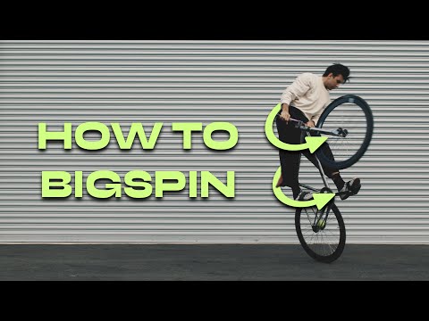 How To BIGSPIN a Fixed Gear Bike