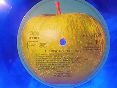 THE BEATLES 1967/1970 BLUE VINYL