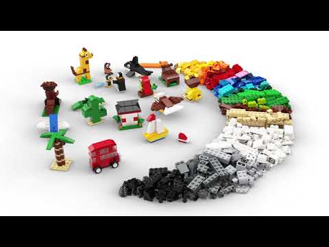 Конструктор LEGO Classic «Вокруг света» 11015 / 950 деталей