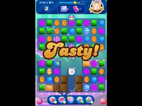 Gameplay Candy Crush Saga Level 2701 Get 2 Stars, 21 Moves Completed