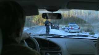 Video Film Verkehrskontrolle: Bitte Pusten!