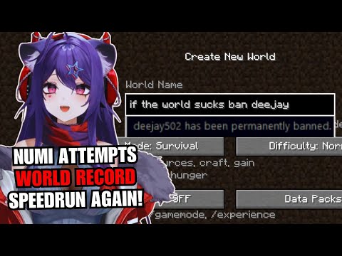 Numi Loses Her Mind Speedrunning Minecraft With Media Share