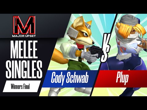 Cody Schwab (Fox) vs Plup (Sheik) - Melee Singles Winners Final - MAJOR UPSET