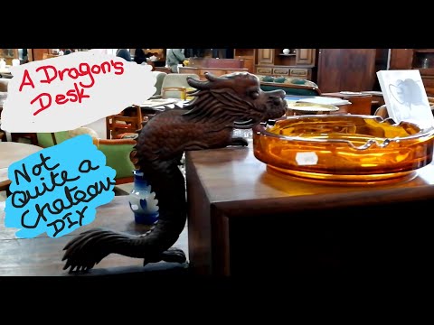 Not Quite a Chateau DIY 172 - Spring Seeds - A Dragon's Desk - A Dodgy Window - and Room of Doom