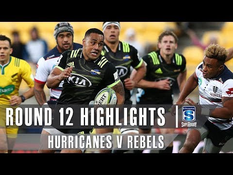 ROUND 12 HIGHLIGHTS: Hurricanes v Rebels - 2019