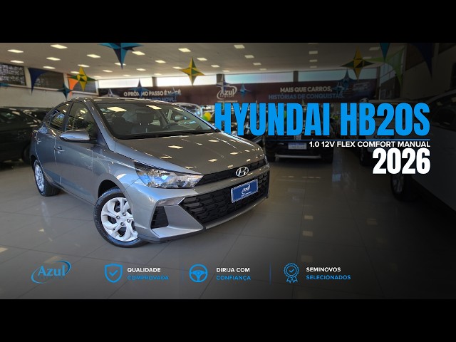 Vídeo HYUNDAI HB20S 1.0 12V FLEX COMFORT MANUAL