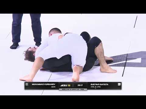 Muhammad Kurbanov vs Gustavo Batista World NO-GI Super Cup +75 (Heavyweight absolute) Quarterfinal
