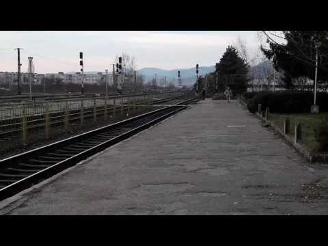 R 4316 Satu Mare - Baia Mare la intrare în staţia Baia Mare