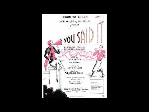 Learn To Croon (1930)
