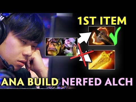 Ana BUILD on NERFED Alchemist — Battle Fury FIRST ITEM in 7.22g