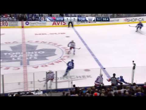 Panik Goal - Rangers 1 vs Leafs 3 - Nov 8th 2014 (HD)