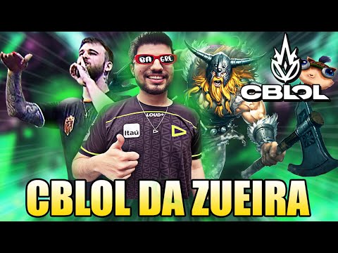 TRIPLE KILL com 1 DE VIDA do ROBO e RANGER PISTOLA - CBLOL DA ZUEIRA