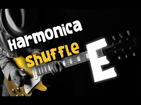 Blues Backing Track Jam - Chicago blues - Ice B. - Harmonica Shuffle in E