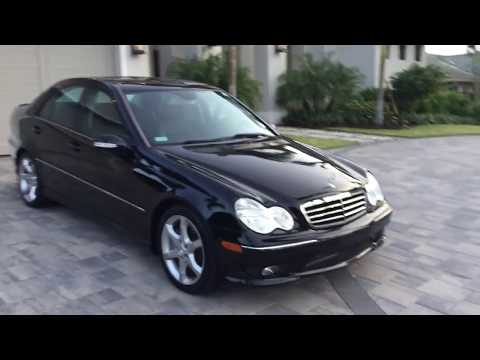 2007 Mercedes Benz C230 AMG Sport Review and Test Drive by Bill - Auto Europa Naples
