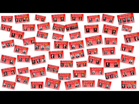 Every Presidential Election in American History [SUPERCUT]