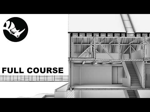 Rhino 3D For Architecture in 2025 - Full Advanced Course