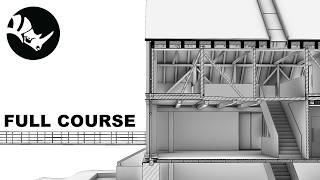 Rhino 3D For Architecture in 2025 - Full Advanced Course