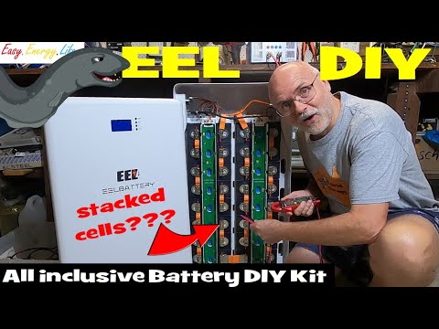 The vertical EEL Battery DIY Kit. Is it OK for the cells to be stacked?