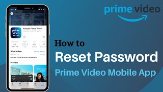 How to Reset Amazon Prime Video Password | Forgot Password? - Prime Video