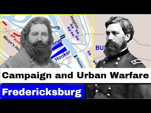 Urban Warfare At Fredericksburg | Animated Battle Map
